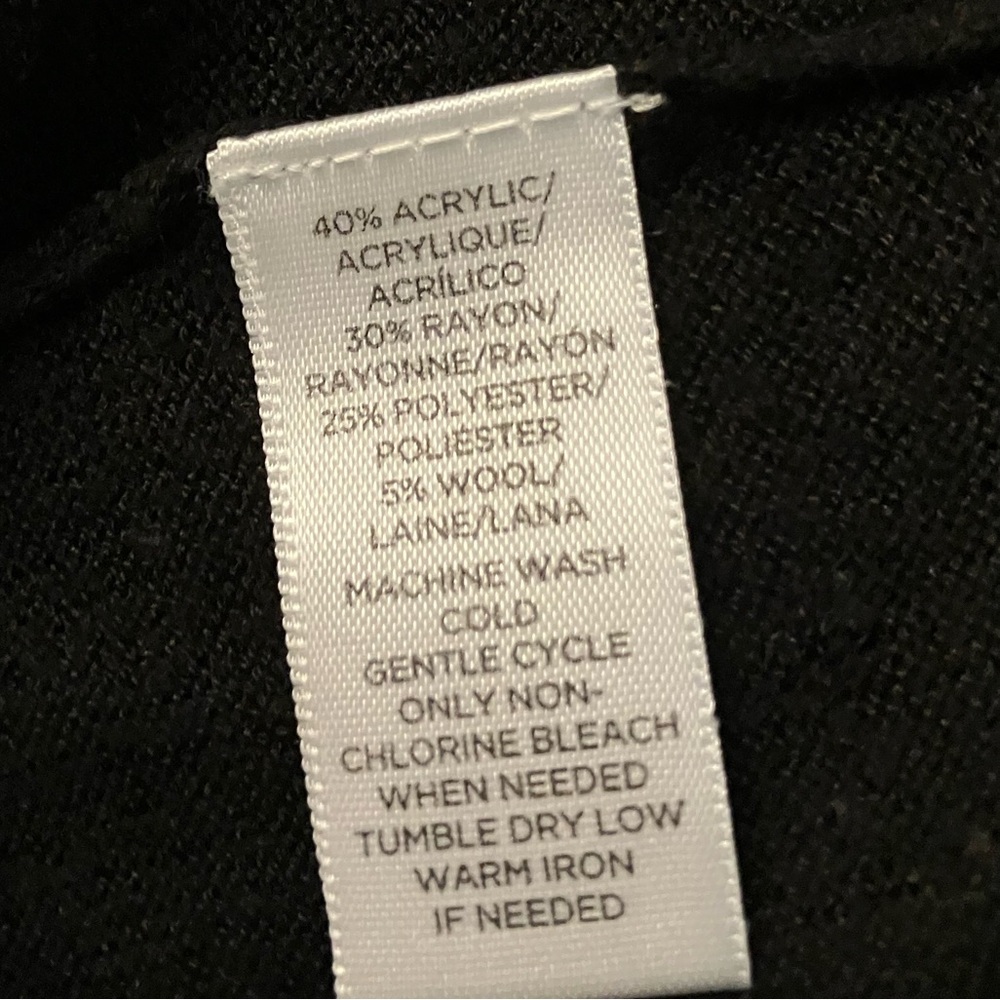 Loft black open cardigan - Picture 5 of 5